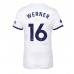 Tottenham Hotspur Timo Werner #16 Hjemmedrakt Dame 2023-24 Kortermet